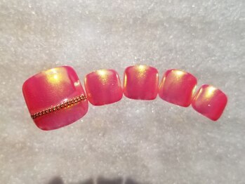 ネイルフロンティア 吉祥寺(NAIL FRONTIER)/ミラーチェーンフット5480円~