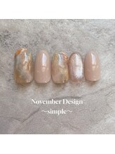 エトワールネイル 高崎筑縄町店(Etoile nail)/23年11月ハンド定額