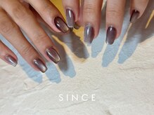 シンス(Since)/ボルドーカラーマグネット