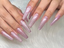 プティ アイビューティ 北浜店(peTiT eyebeauty)/長さだし　マグネットネイル