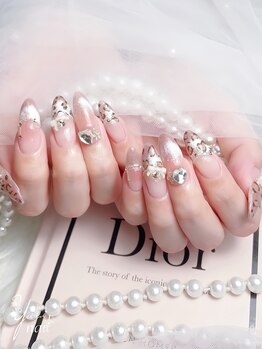 ユリネイル(Yuri nail)/レオパードマグネイル