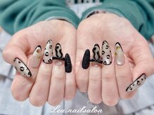 レアネイル 渋谷店(Le’a nail)/ヒョウ柄ネイル