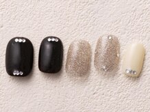 アイネイルズ 渋谷店(I nails)/ブラウンストーンシンプル