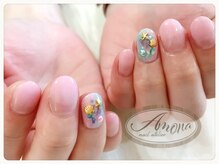 アモーナ ネイルアトリエ(amona nail atelier)/マーメイドnail☆