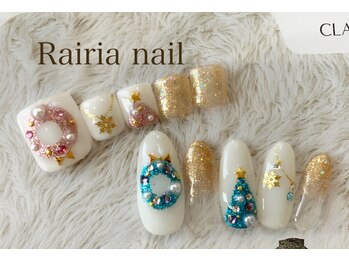 ライリアネイル(Rairia nail)/クリスマスデザイン