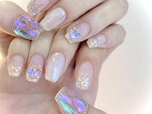 ボガスティーズネイル 鶴見店/オーロラフィルムネイル