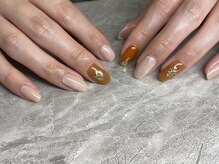 ラカラニネイル バイ エリシア(LaKalani Nail by ELYSIA)/オレンジニュアンス