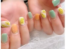 ディアリーネイル(Dearly Nail)/ミモザネイル