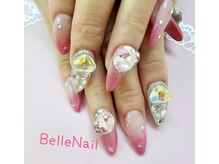 ピンクグラデーションにマグネット！