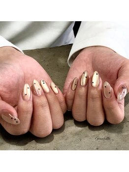 グランチュール(Grantulle)/ハートホロネイル