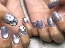 エヌアット 新宿西口(n@nail)/定額手描きアート