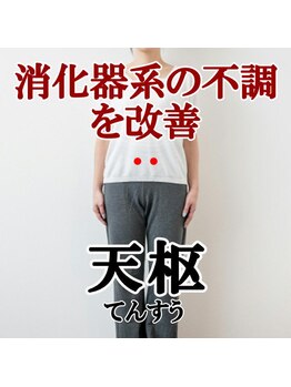 にこでバランス院/消化器系の不調を改善するツボ