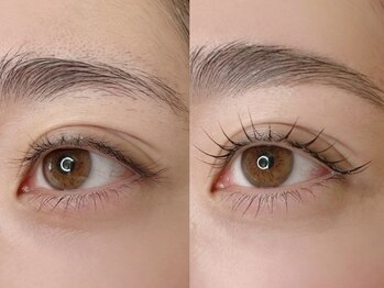 アン(un)の写真/LEDエクステで持続力UP!まつ毛パーマ×LEDエクステのエクステパーマでナチュラルなのに華やかな印象に♪