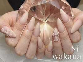 【wakana】シンプルクロスネイル