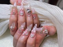 ウメネイルスタジオ(UME NAIL STUDIO)/* 長 さだしやり放題×つけ放題