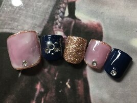 マーブルフットネイル