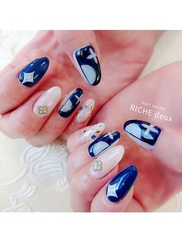 リッシュ ドゥ(RICHE deux)/お気に入り鞄モチーフネイル