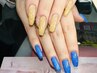 【HAND】フラッシュネイル10本★/他店オフ無料 ¥6500→¥5400