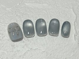 リボンネイル ¥7000