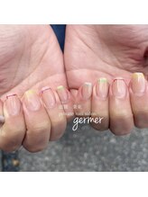 ジェルメ(germer)/ワンポイントにカラーライン！