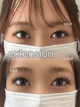 シュウ バイ プペ(SYV by pupe)/エクステ本数比較