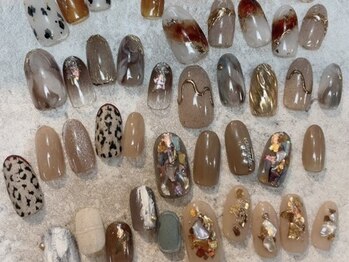 ベルカドゥー(Belle' cadeau)の写真/《手描き・上品で繊細なアートをご提供》シンプルネイルに飽きてしまった、こだわりたいという方へ♪