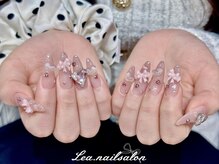 レアネイル 渋谷店(Le’a nail)/リボン付け放題