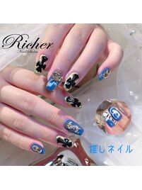 推しネイル