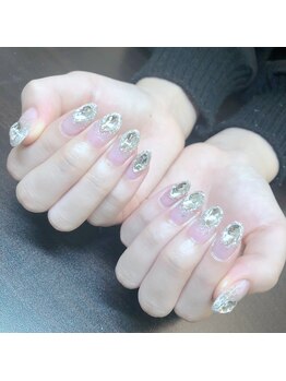 ネイルサロン ユー(Yu...)/ランバスキラキラnail