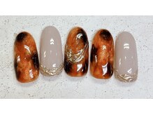ネイルアンドまつげ リュフェール 五反田(Nail Lufaire)/べっ甲ネイル