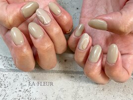 シンプルネイル