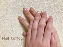 ネイルコテージ 新宿南口店(Nail cottage)/ラメフレンチ
