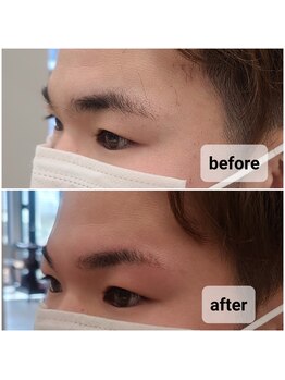 メンズビューティーカフェザパーム 大阪梅田(MEN'S BEAUTY CAFE×THE PERM)/メンズ眉毛Wax＆眉毛パーマ