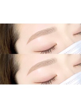 アイブロウメニューがあるサロン