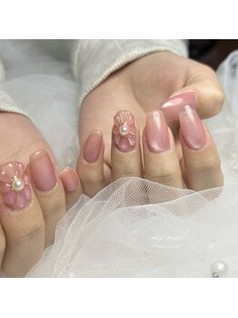 エムズネイル 武生店/ぷっくりお花♪