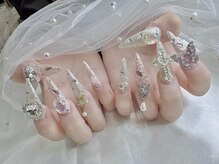 ロカネイル(ROKA NAIL)/高級パーツつけ放題★深夜営業