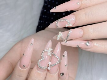 ネイルズバー 新宿店(Nails Bar)/ハートジュエリーネイル