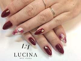 Y -937 フラワーアートネイル