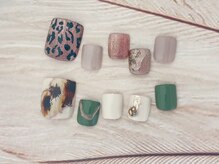 ジェムネイル(gem nail)/フット定額¥7150→¥6980