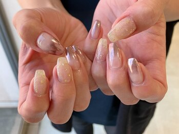 ビューティービースト フォー ネイルアンドアイラッシュ 並木店(beauty:beast)/ミラーグラデーション