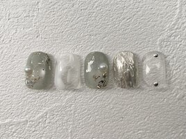 ニュアンスネイル　シンプル