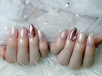 べっ甲水光マグネットミラー