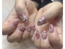 リブヴァラ(Lib Valla)/うる艶マグネットネイル/ハート