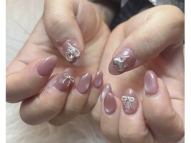 うる艶マグネットネイル/ハート