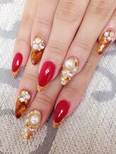 エムアイネイル(MI nail)/ジェルアートつけ放題￥8200