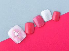 ニュアンスチークネイル