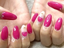 プリズム(PRISM)/ジェルネイルショッキングピンク