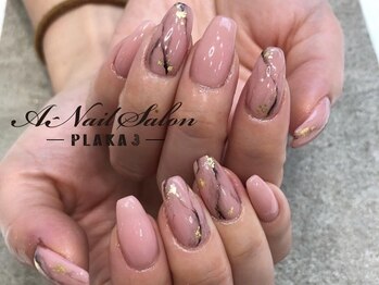 20/11/3　大理石Nail