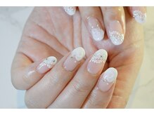 ネイルサロンブラン(nail salon BLANC)/ブライダルネイル 10,800円