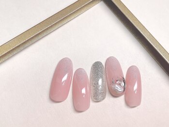 ベアトリーチェ 新宿西口(Beatrice)/キラキラビジューネイル¥8800